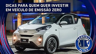Lista dos 5 carros 100% elétricos mais baratos no Brasil | MÁQUINAS NA PAN