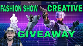 🔴GREATEST FORTNITE CREATIVE STREAMER | SKIN GIVEAWAY #fortnitelive