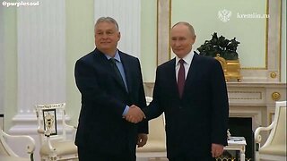 President Putin meets with Hungary Prime Minister Viktor Orbán in Russia.