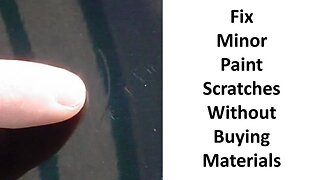 How to Fix Minor Paint Scratches With Things You Have at Home