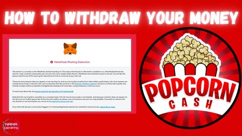 PopCorn Cash | How To Withdraw Your Money 💰 💰 💰