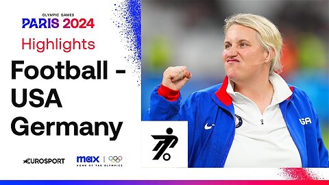 #Paris2024 , USA 4-1 Germany - Women's Group B Football Highlights | Paris Olympics 2024 #Paris2024