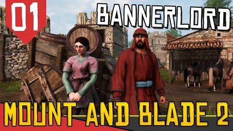 O CAMPONÊS que Queria ser REI - Mount & Blade 2 Bannerlord #01 [Gameplay Português PT-BR]