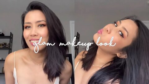 Glam Makeup Look