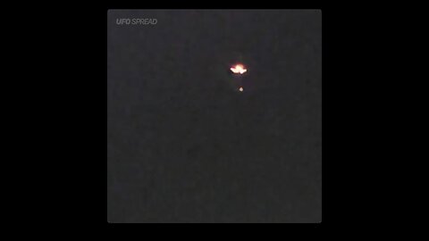 A mysterious UFO was spotted in Brazil while dropping objects! #uap #ufosigth #aliens