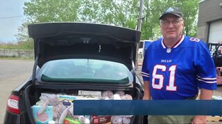 Bills Backers back Buffalo, donating food and money to the East Side after Tops shooting