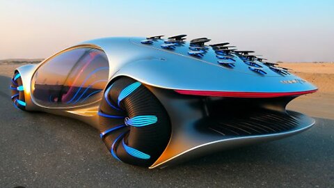 World's Coolest Concept Car - Mercedes AVTR