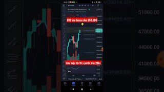 Bitcoin rumo aos $59.500, live hoje no canal, se inscreva e ative o sininho