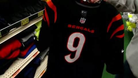 Finding Bengals jerseys and gear
