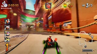 King Phoenix Skin Gameplay - Crash Team Racing Nitro-Fueled