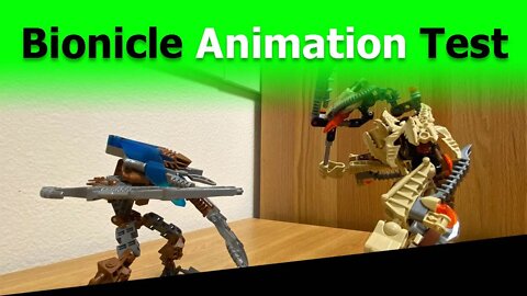 Bionicle Stop Motion Test 1
