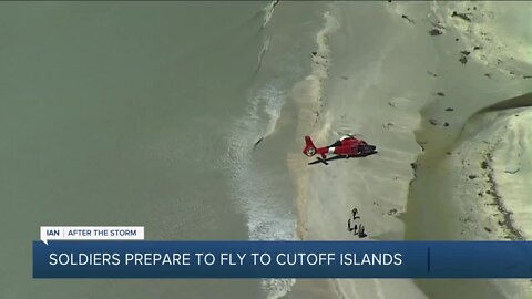 Crews in Ft. Myers prepare to fly to cutoff islands