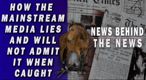 How the Mainstream Media Lies and Will Not Admit It When Caught | NBTN April 20th, 2022