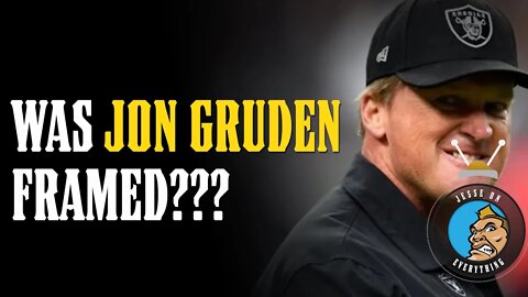 Was Jon Gruden FRAMED?? The REAL REASON the Raiders FIRED Jon Gruden!!