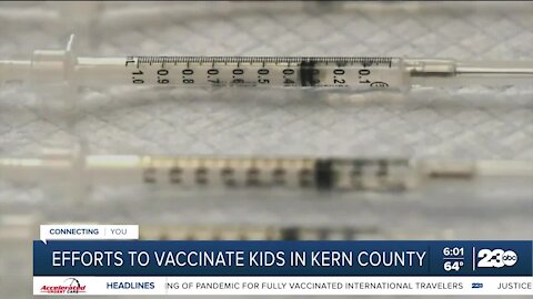 Push to get kids vaccinated as cases increase among children