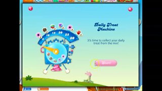 Daily Treat Machine in Candy Crush Saga