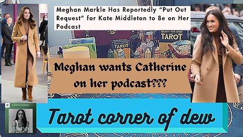True or false: Meghan wants Catherine to participate on her podcast?