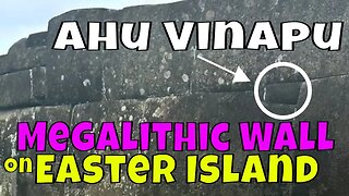 EASTER ISLAND MEGALITHIC WALL - Ahu Vinapu