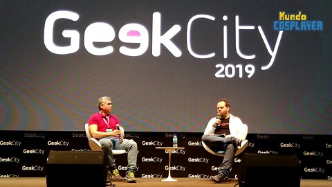 Entrevista com o dublador Garcia Junior na Geek City 2019