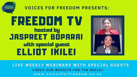 Freedom TV With Jaspreet Boparai: Elliot Ikilei on NZ School Curriculum Gender/Sexuality Education