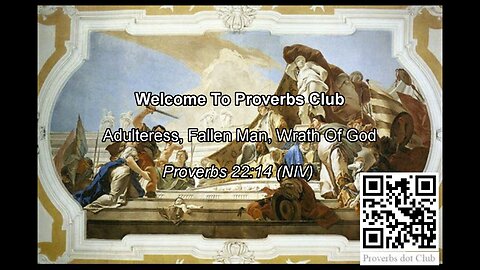 Adulteress, Fallen Man, Wrath Of God - Proverbs 22:14