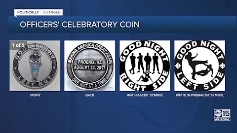 ‘At least 30’ Phoenix officers had challenge coin tied to hate speech