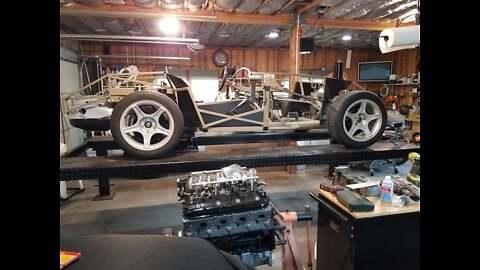 Factory Five Racing 25th Anniversary Car Gets A New Set Of Wheels???? Custom Fabbed Battery Box!!!!