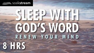 SOAK IN GOD'S PROMISES BY THE OCEAN | SLEEP WITH GOD'S WORD | 100+ Bible Verses For Sleep