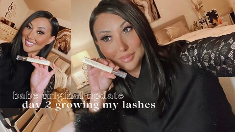 Babe Original Vlog #2 | Lash Growth Journey