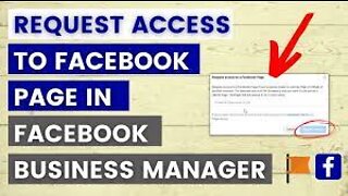 NEW WAY To Request Access To a Facebook Business Page 2023