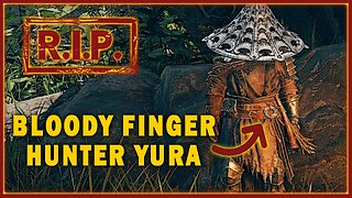 Killing Bloody Finger Hunter Yura in Elden Ring