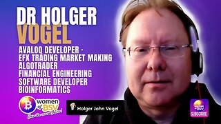 Dr Holger Vogel - Avaloq Developer, eFX Trading Market Making, Financial Engineering with WoBSV #89