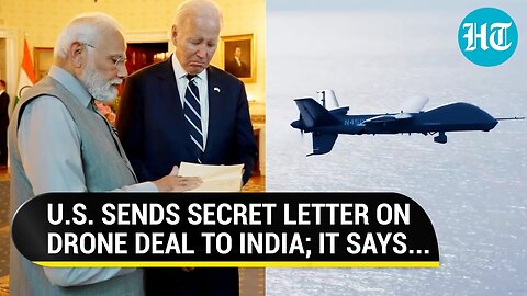 USA's Secret Letter To India On MQ-9B Predator Drone Deal: Watch What Happens Next | PM Modi | Biden