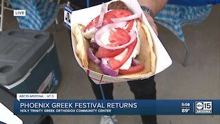 The Phoenix Greek Festival returns to the Valley this weekend!
