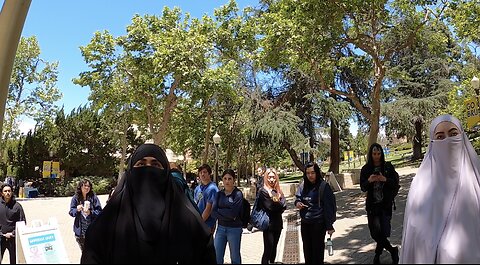 UCLA: Fabulous Conversations w/ Muslim Women, w/ Skeptics, w/ Christians -- California Students Continue to Treat Me Very Well