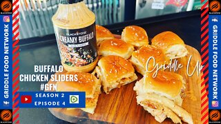 Buffalo Chicken Sliders on the Griddle | Blackstone Creamy Buffalo Sauce | Blackstone Products