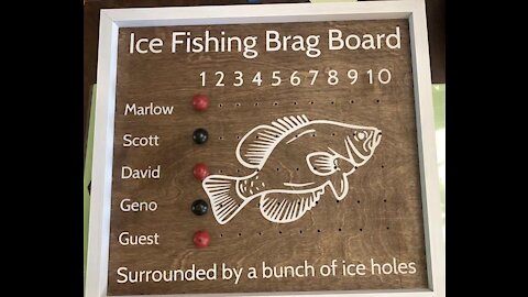 Fishing Brag Board