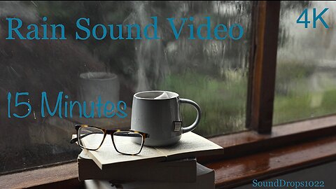 15 Minutes of Cozy Rain Sounds From Indoors
