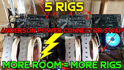 CPU MINING Make Over | More Room For More RIGS!!!!