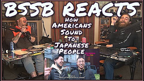 Americans React to How English Sounds To Japanese People | BSSB Reacts