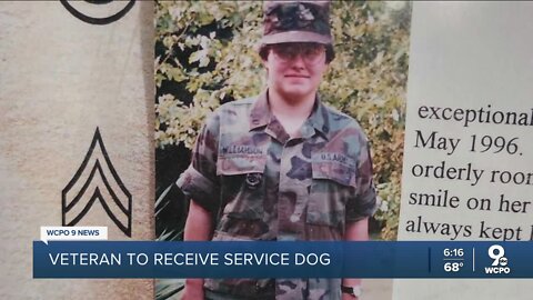 Army vet exposed to toxic chemicals receives life-saving dog