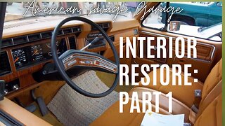 Interior Restore-Part 1: Plastic Restoration