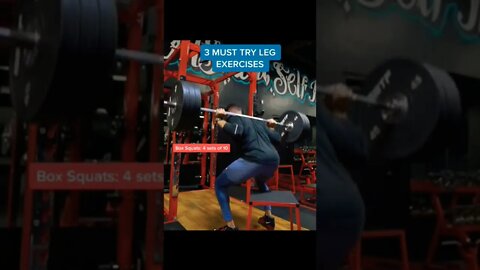 TRY THESE NEXT TIME YOU HIT LEGS! #Shorts #legday