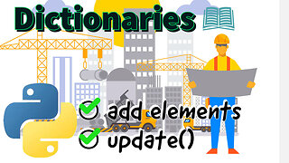 PYTHON 🐍 | How to ADD elements to Dictionaries | update() | 2023 🧨