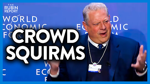 Crowd Squirms as Al Gore Has a Temper Tantrum About Financing Fossil Fuels | DM CLIPS | Rubin Report