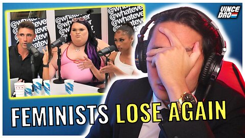 Christian Guy HUMILIATES Giant Feminists AGAIN. (Whatever Podcast)