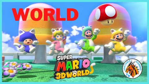 Super Mario 3d World - World Mushroom - Walkthrough