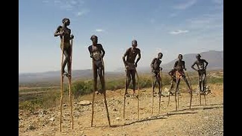 Scary People walk On Stick Banna Tribe In Africa🇪🇹 - The Most Amazing Tribe Of The World