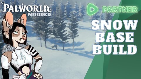 Building in the Snow & Chill | Palworld MODDED Gameplay | No Talking |