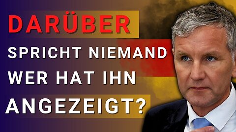 💥SKANDAL! Nur weil er ALL3S FÜR DEUTSCHLAN* gibt. Björn Höcke wird wie Schwerverbrecher behandelt.